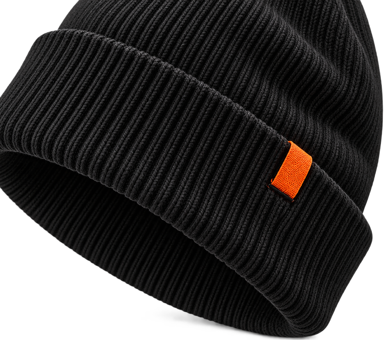 Close material detail of AFTERHOURS BEANIE