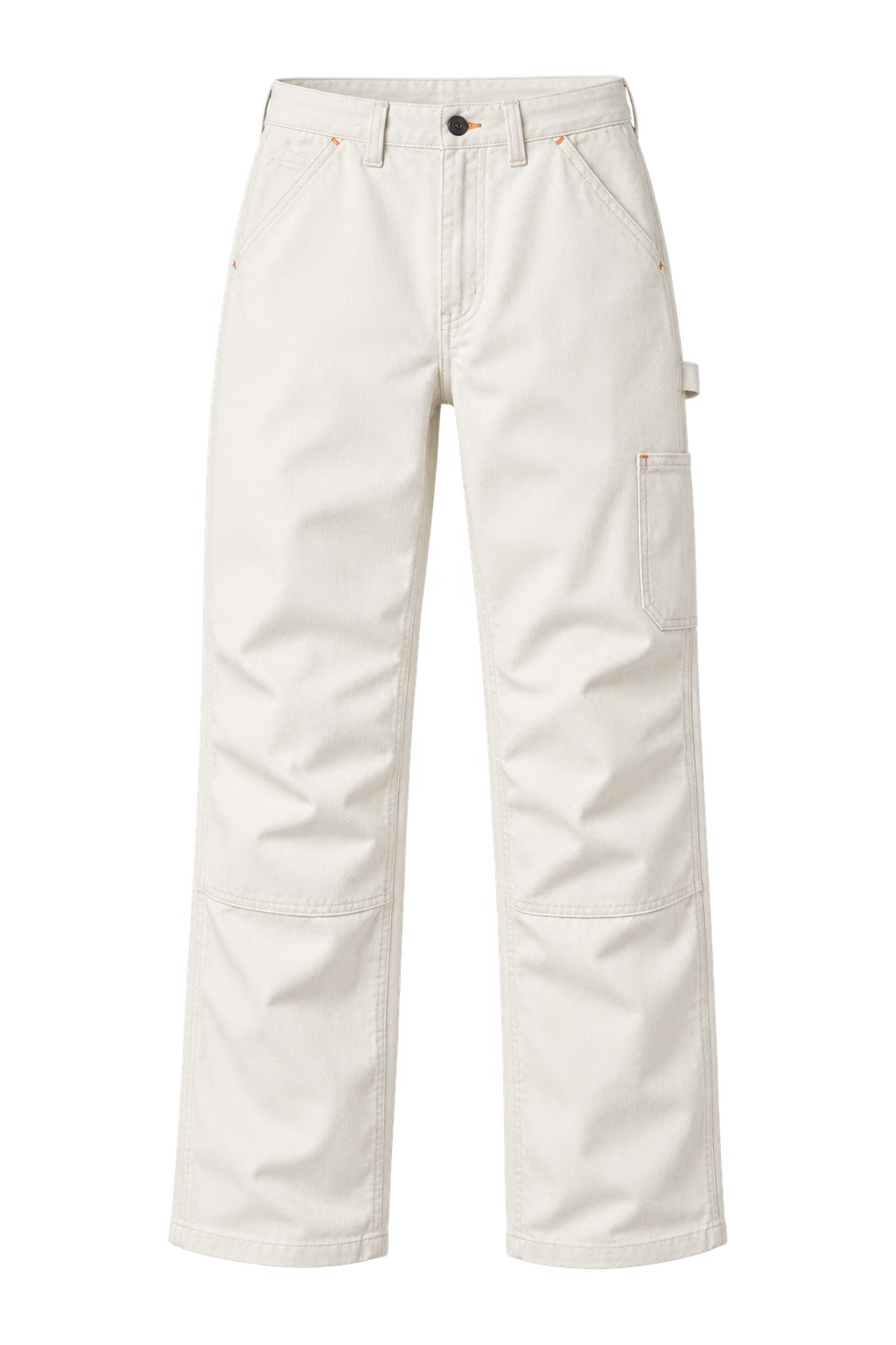 WHITE CANVAS PANT